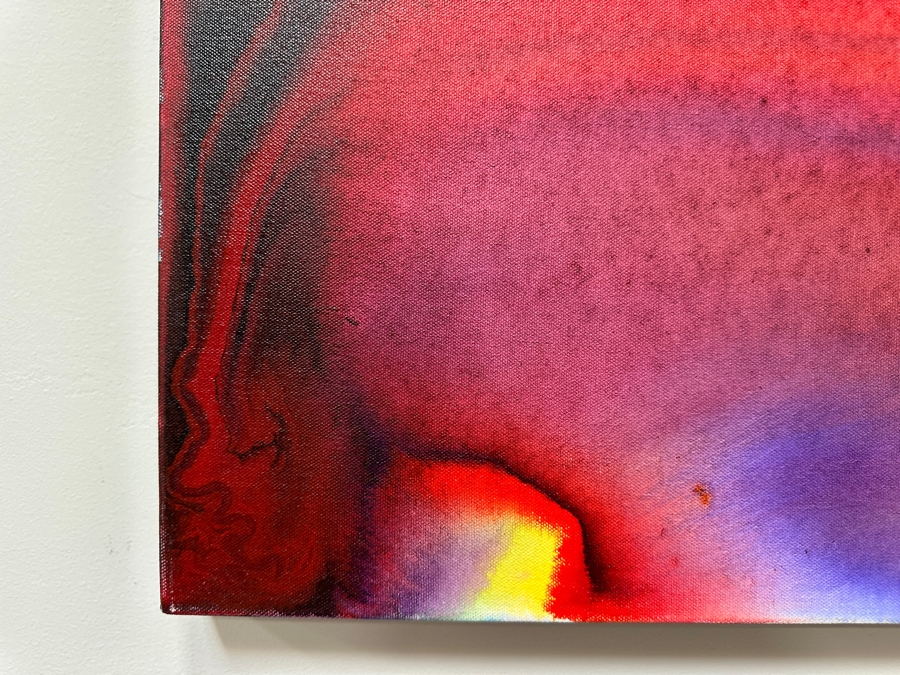 Gerrit Greve (1948-2024, Cardiff by the Sea, CA) Original Acrylic Painting On Canvas 2020 Signed Verso 48' X 24' Estimate $1,152 - $1,440 [Photo 3]