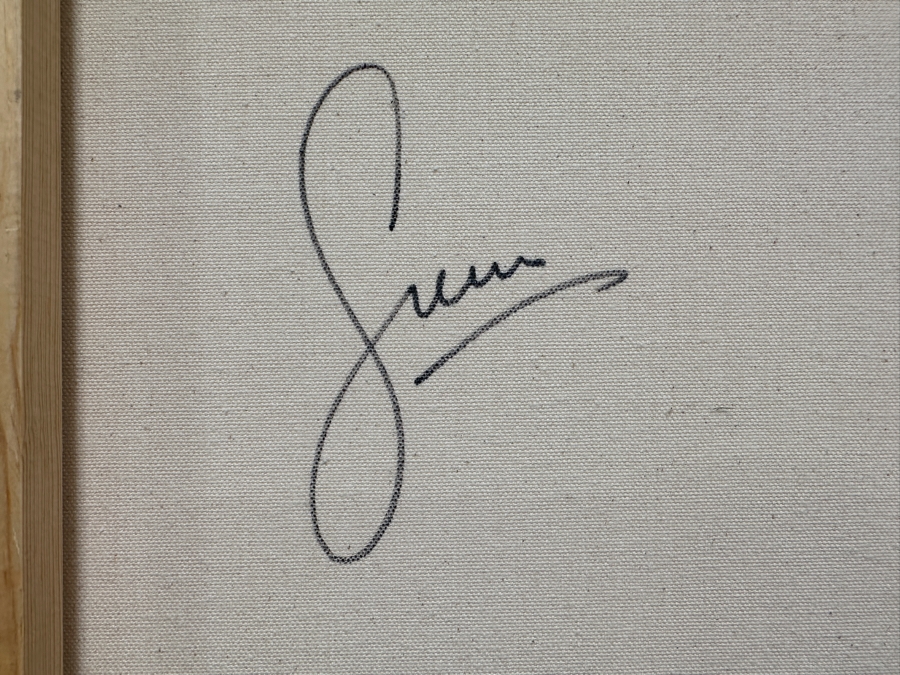 Gerrit Greve (1948-2024, Cardiff by the Sea, CA) Original Acrylic Painting On Canvas Signed Verso 24' X 48' Estimate $1,152 - $1,440 [Photo 7]