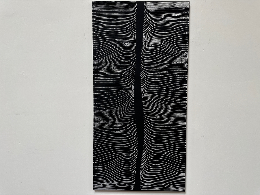 Gerrit Greve (1948-2024, Cardiff by the Sea, CA) Original Acrylic Painting On Canvas Signed Verso 24' X 48' Estimate $1,152 - $1,440 [Photo 2]