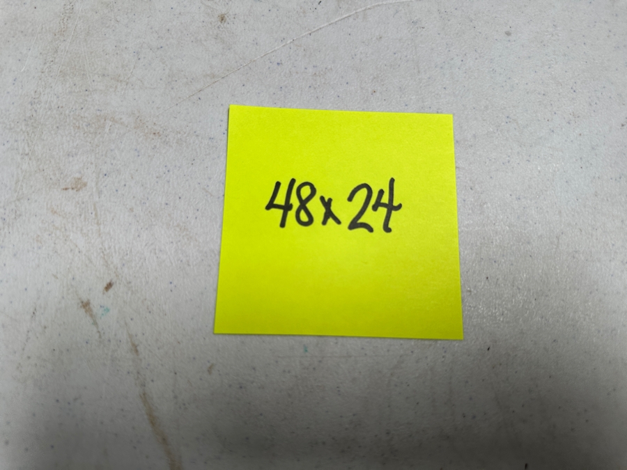 Gerrit Greve (1948-2024, Cardiff by the Sea, CA) Original Acrylic Painting On Canvas Titled 'Fantasy Seas' 2015 Signed Verso 48' X 24' Estimate $1,152 - $1,440 [Photo 7]