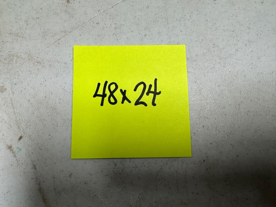 Gerrit Greve (1948-2024, Cardiff by the Sea, CA) Original Acrylic Painting On Canvas Titled 'Underwater Life' 2021 Signed Verso 48' X 24' Estimate $1,152 - $1,440 [Photo 7]