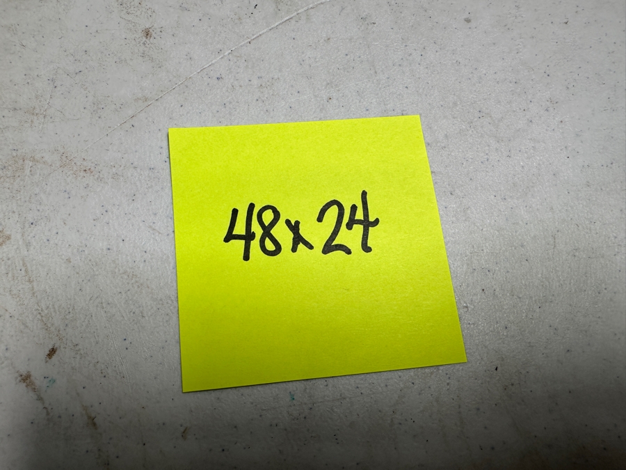 Gerrit Greve (1948-2024, Cardiff by the Sea, CA) Original Acrylic Painting On Canvas Signed Verso 48' X 24' Estimate $1,152 - $1,440 [Photo 8]