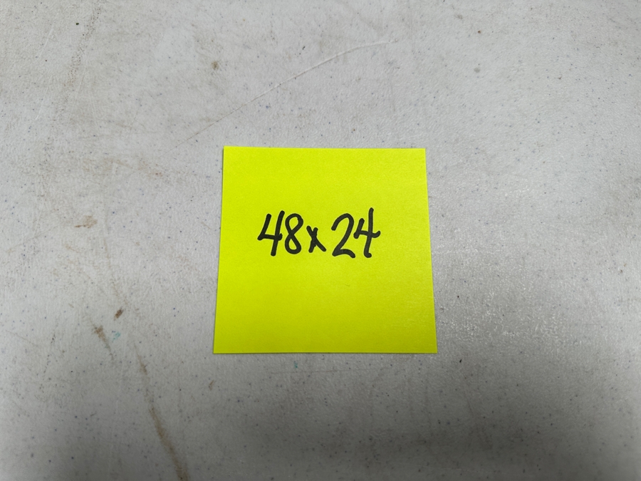 Gerrit Greve (1948-2024, Cardiff by the Sea, CA) Original Acrylic Painting On Canvas Titled 'Spirit Boat Allegory 53' 2007 Signed Verso 48' X 24' Estimate $1,152 - $1,440 [Photo 8]