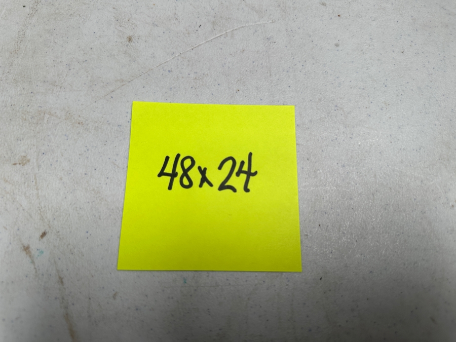 Gerrit Greve (1948-2024, Cardiff by the Sea, CA) Original Acrylic Painting On Canvas 2008 Signed Verso 48' X 24' Estimate $1,152 - $1,440 [Photo 8]