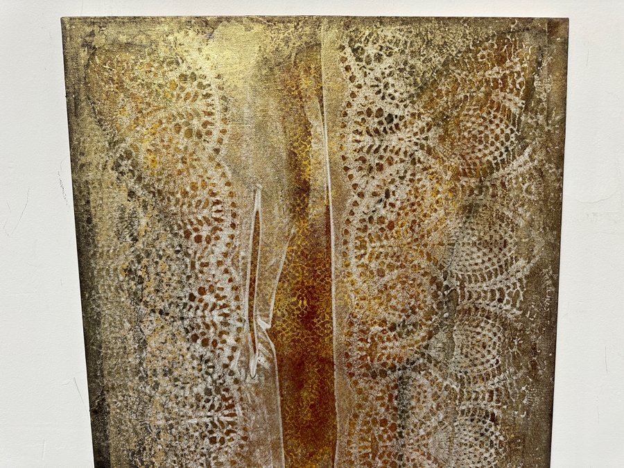 Gerrit Greve (1948-2024, Cardiff by the Sea, CA) Original Acrylic Painting On Canvas Signed Verso 24' X 48' Estimate $1,152 - $1,440 [Photo 4]