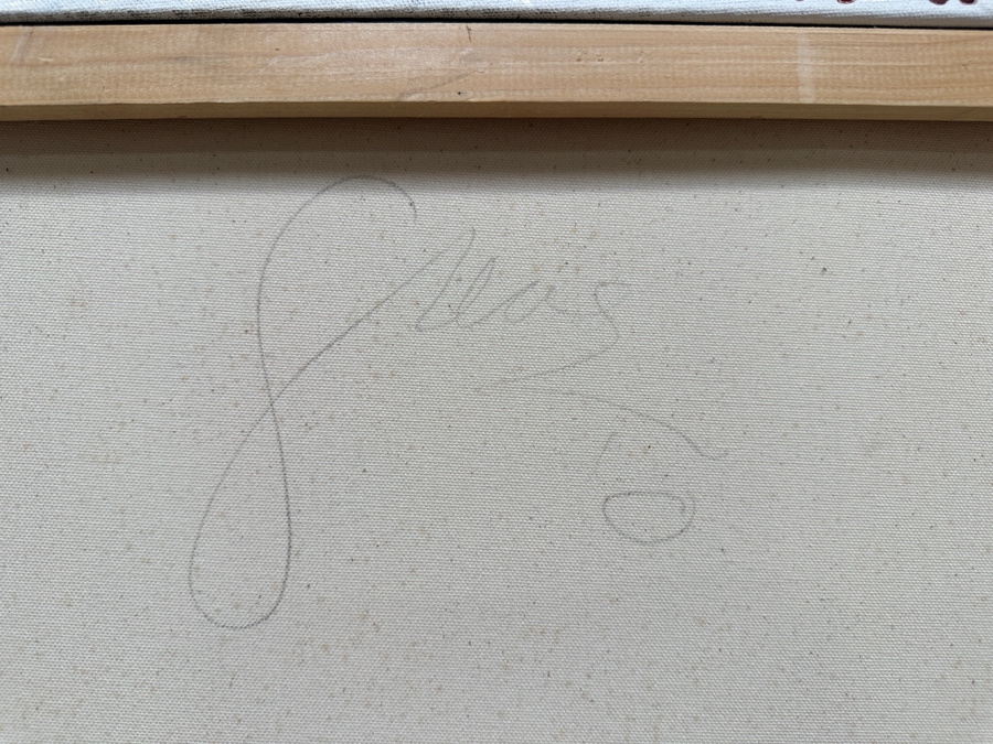 Gerrit Greve (1948-2024, Cardiff by the Sea, CA) Original Acrylic Painting On Canvas Signed Verso 24' X 48' Estimate $1,152 - $1,440 [Photo 7]