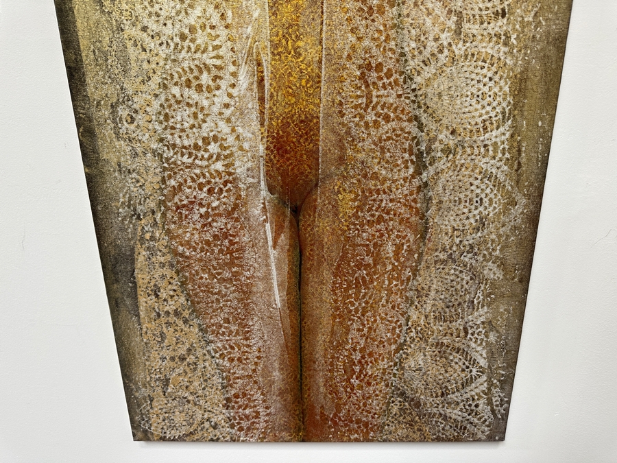 Gerrit Greve (1948-2024, Cardiff by the Sea, CA) Original Acrylic Painting On Canvas Signed Verso 24' X 48' Estimate $1,152 - $1,440 [Photo 3]