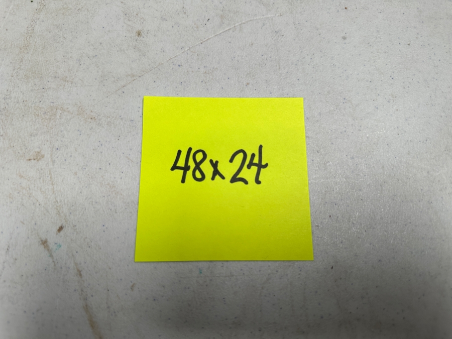 Gerrit Greve (1948-2024, Cardiff by the Sea, CA) Original Acrylic Painting On Canvas 2010 Signed Verso 48' X 24' Estimate $1,152 - $1,440 [Photo 7]