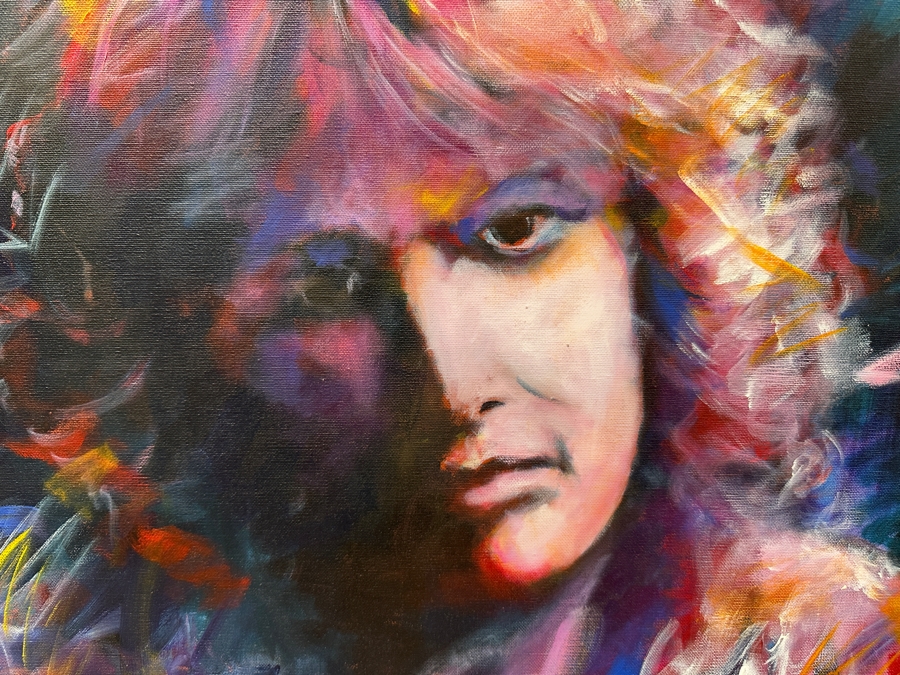 Gerrit Greve (1948-2024, Cardiff by the Sea, CA) Original Acrylic Painting On Canvas Signed Lower Right 30' X 36' Estimate $1,080 - $1,350 [Photo 5]