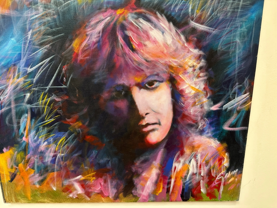 Gerrit Greve (1948-2024, Cardiff by the Sea, CA) Original Acrylic Painting On Canvas Signed Lower Right 30' X 36' Estimate $1,080 - $1,350 [Photo 3]