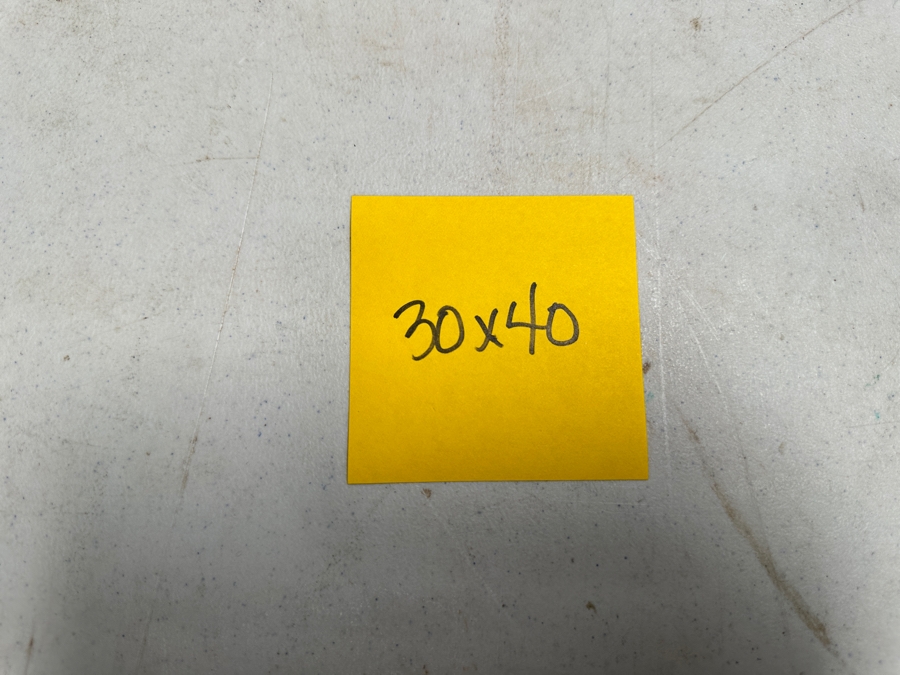 Gerrit Greve (1948-2024, Cardiff by the Sea, CA) Original Acrylic Painting On Canvas Titled 'Yellow Waves' 1992 Signed Verso 30' X 40' Estimate $1,200 - $1,500 [Photo 6]