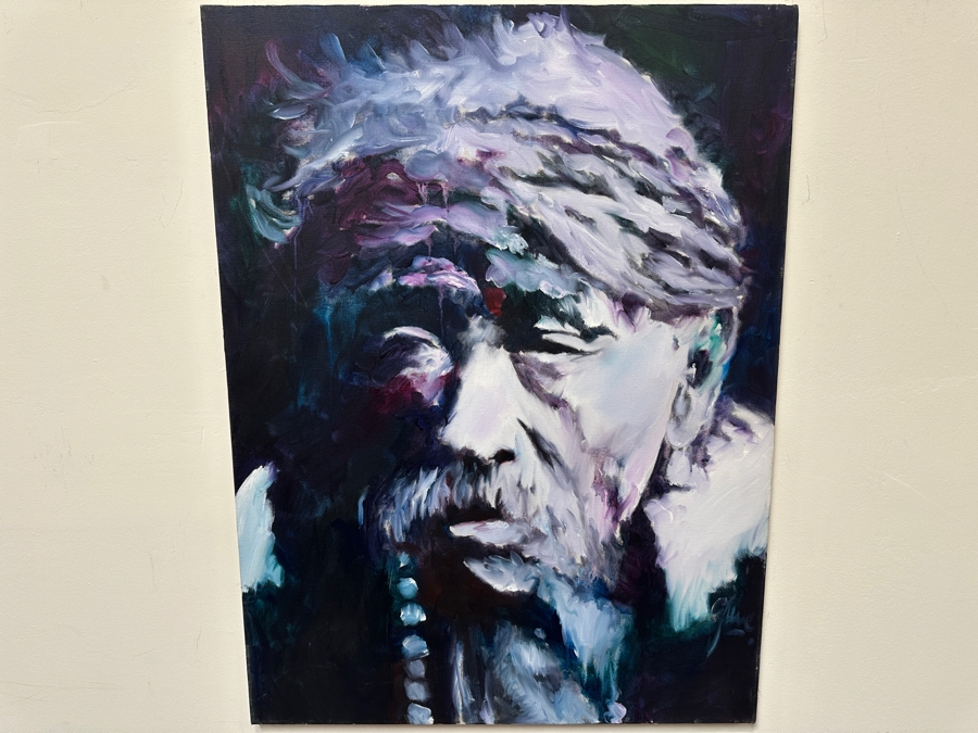 Gerrit Greve (1948-2024, Cardiff by the Sea, CA) Original Acrylic Painting On Canvas Signed Lower Right 30' X 40' Estimate $1,200 - $1,500 [Photo 2]