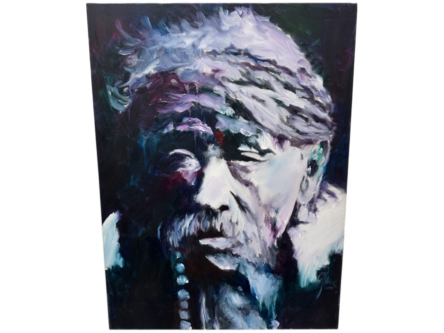 Gerrit Greve (1948-2024, Cardiff by the Sea, CA) Original Acrylic Painting On Canvas Signed Lower Right 30' X 40' Estimate $1,200 - $1,500 [Photo 1]