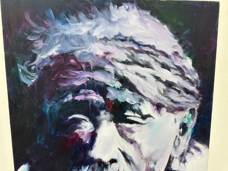 Gerrit Greve (1948-2024, Cardiff by the Sea, CA) Original Acrylic Painting On Canvas Signed Lower Right 30' X 40' Estimate $1,200 - $1,500 [Photo 4]