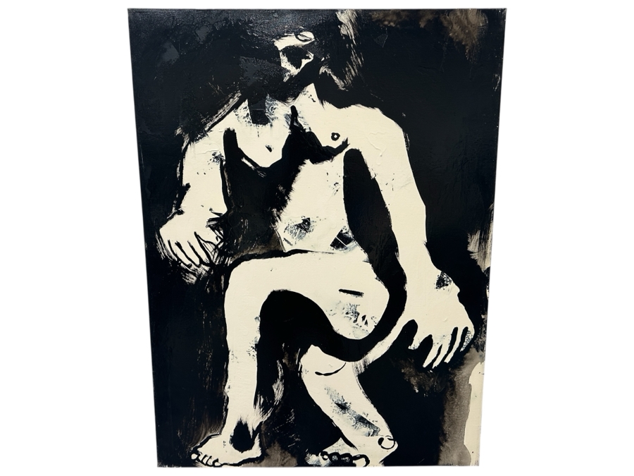 Gerrit Greve (1948-2024, Cardiff by the Sea, CA) Original Acrylic Painting On Canvas Unsigned 30' X 40' Estimate $1,200 - $1,500