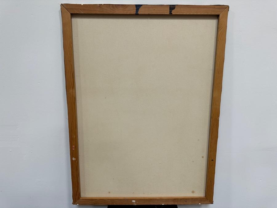 Gerrit Greve (1948-2024, Cardiff by the Sea, CA) Original Acrylic Painting On Canvas Unsigned 30' X 40' Estimate $1,200 - $1,500 [Photo 5]