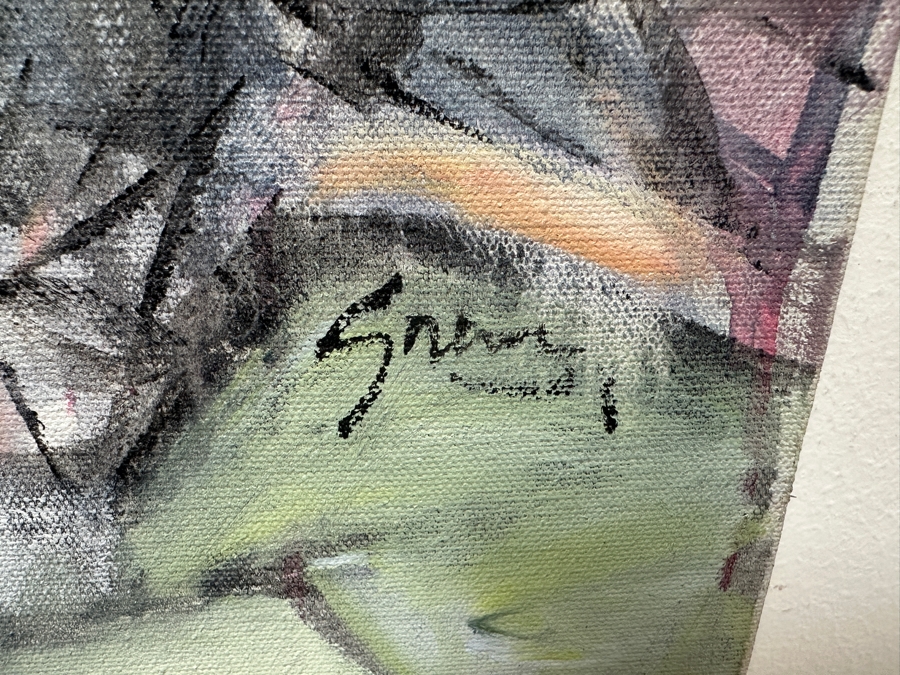 Gerrit Greve (1948-2024, Cardiff by the Sea, CA) Original Acrylic Painting On Canvas Titled 'Multiple Nude' Signed Lower Right 30' X 40' Estimate $1,200 - $1,500 [Photo 6]