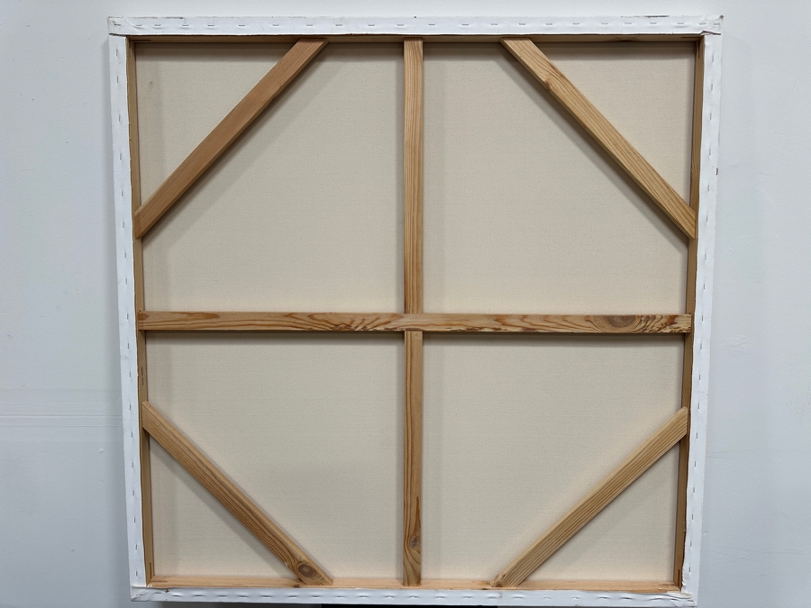 Gerrit Greve (1948-2024, Cardiff by the Sea, CA) Original Acrylic Painting On Canvas Signed Lower Left 48' X 48' Estimate $2,304 - $2,880 [Photo 7]