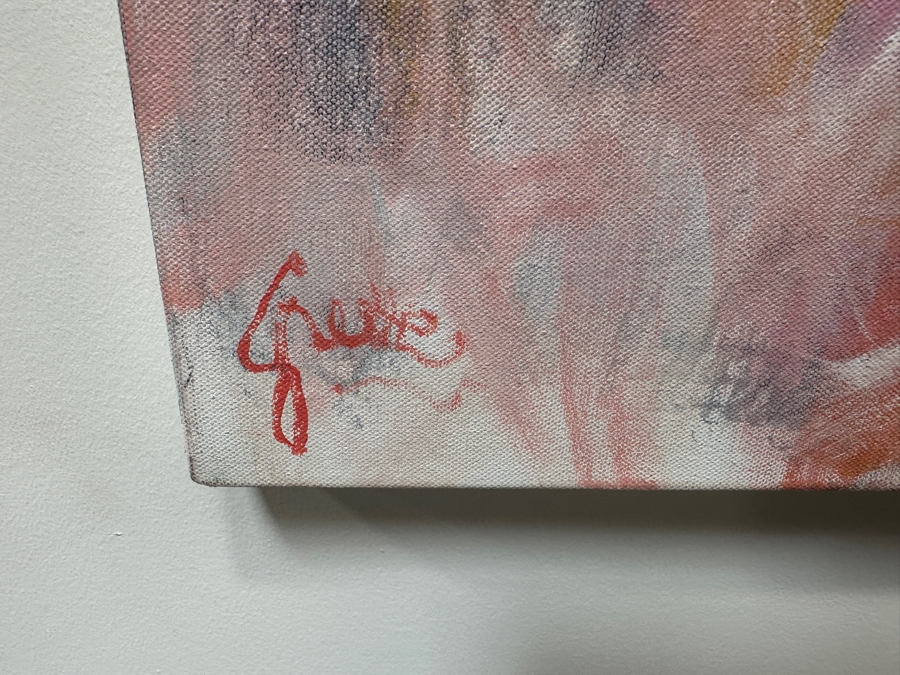 Gerrit Greve (1948-2024, Cardiff by the Sea, CA) Original Acrylic Painting On Canvas Signed Lower Left 48' X 48' Estimate $2,304 - $2,880 [Photo 5]