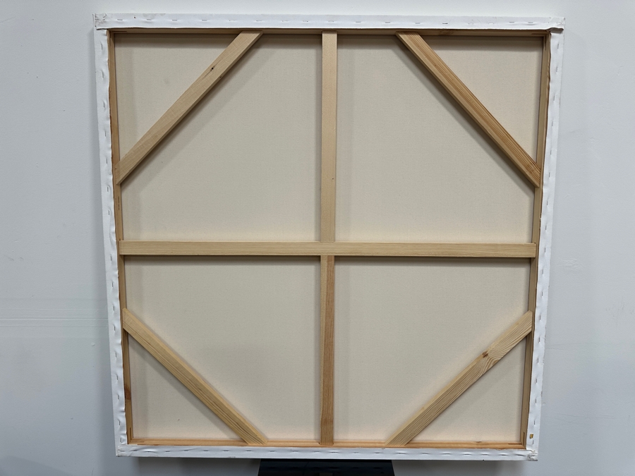 Gerrit Greve (1948-2024, Cardiff by the Sea, CA) Original Acrylic Painting On Canvas Signed Lower Left 48' X 48' Estimate $2,304 - $2,880 [Photo 6]