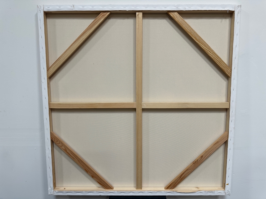 Gerrit Greve (1948-2024, Cardiff by the Sea, CA) Original Acrylic Painting On Canvas Signed Lower Left 48' X 48' Estimate $2,304 - $2,880 [Photo 6]