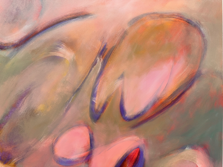 Gerrit Greve (1948-2024, Cardiff by the Sea, CA) Original Acrylic Painting On Canvas 2018 Signed Verso 48' X 48' Estimate $2,304 - $2,880 [Photo 4]