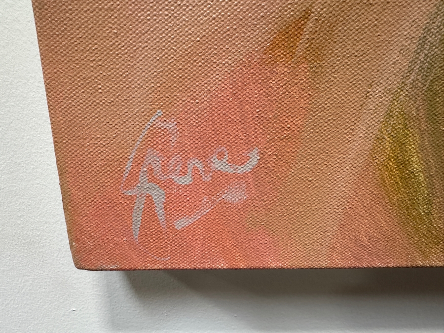 Gerrit Greve (1948-2024, Cardiff by the Sea, CA) Original Acrylic Painting On Canvas Signed Lower Left 48' X 48' Estimate $2,304 - $2,880 [Photo 5]