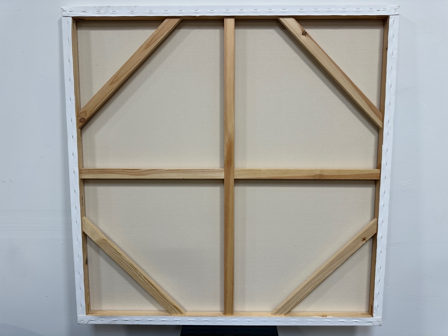 Gerrit Greve (1948-2024, Cardiff by the Sea, CA) Original Acrylic Painting On Canvas Signed Lower Left 48' X 48' Estimate $2,304 - $2,880 [Photo 6]