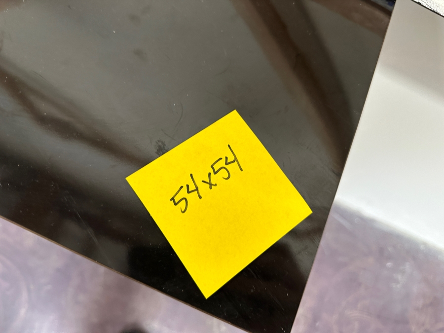 Gerrit Greve (1948-2024, Cardiff by the Sea, CA) Original Acrylic Sand Painting On Canvas Titled 'Angel Icon' 2000 Signed Verso 54' X 54' Estimate $2,916 - $3,645 [Photo 9]