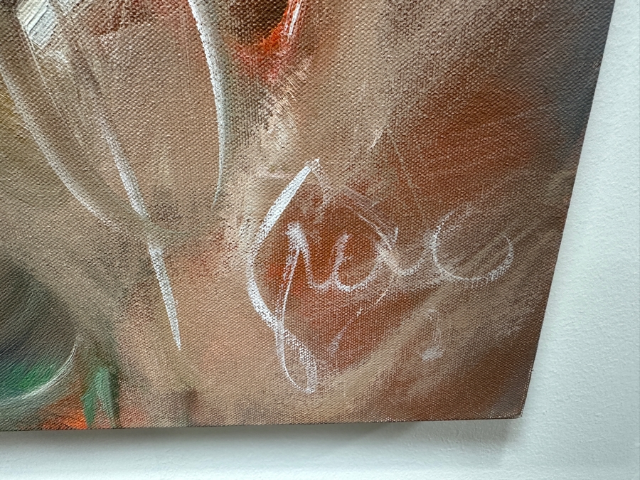 Gerrit Greve (1948-2024, Cardiff by the Sea, CA) Original Acrylic Painting On Canvas Signed Lower Right 48' X 60' Estimate $2,880 - $3,600 [Photo 5]