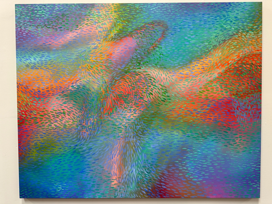 Gerrit Greve (1948-2024, Cardiff by the Sea, CA) Original Acrylic Painting On Canvas 2012 Signed Verso 60' X 48' Estimate $2,880 - $3,600 [Photo 2]