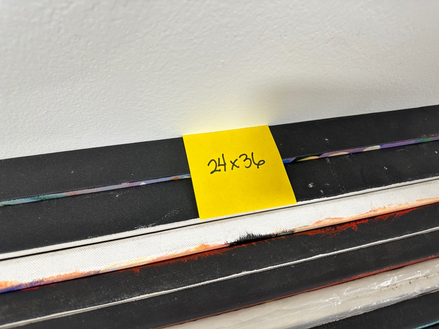 Gerrit Greve (1948-2024, Cardiff by the Sea, CA) Original Acrylic Painting On Canvas 2007 Signed Verso 24' X 36' Estimate $864 - $1,080 [Photo 8]