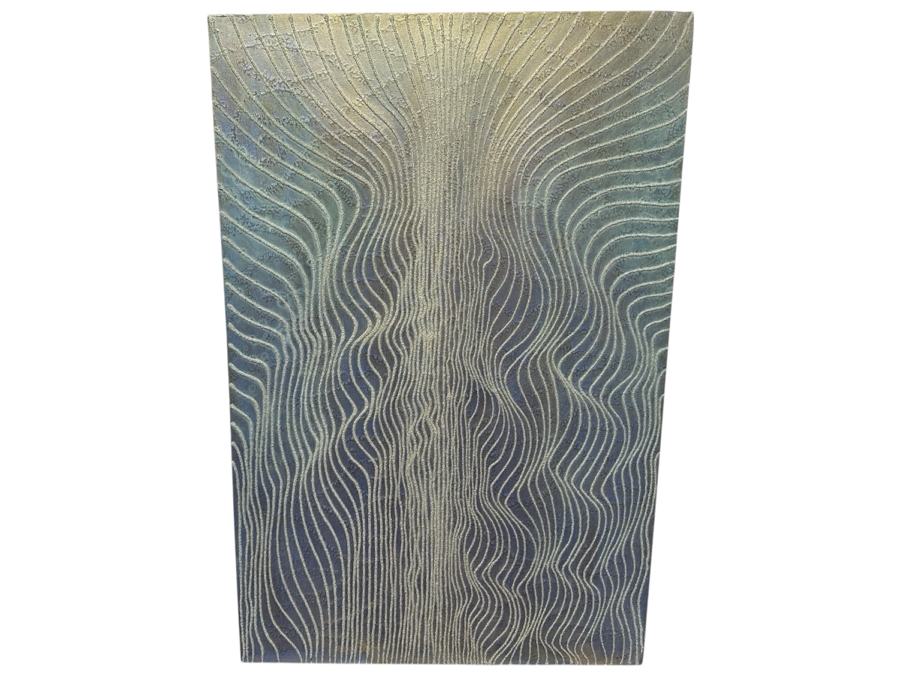 Gerrit Greve (1948-2024, Cardiff by the Sea, CA) Original Acrylic Painting On Canvas 2007 Signed Verso 24' X 36' Estimate $864 - $1,080 [Photo 1]