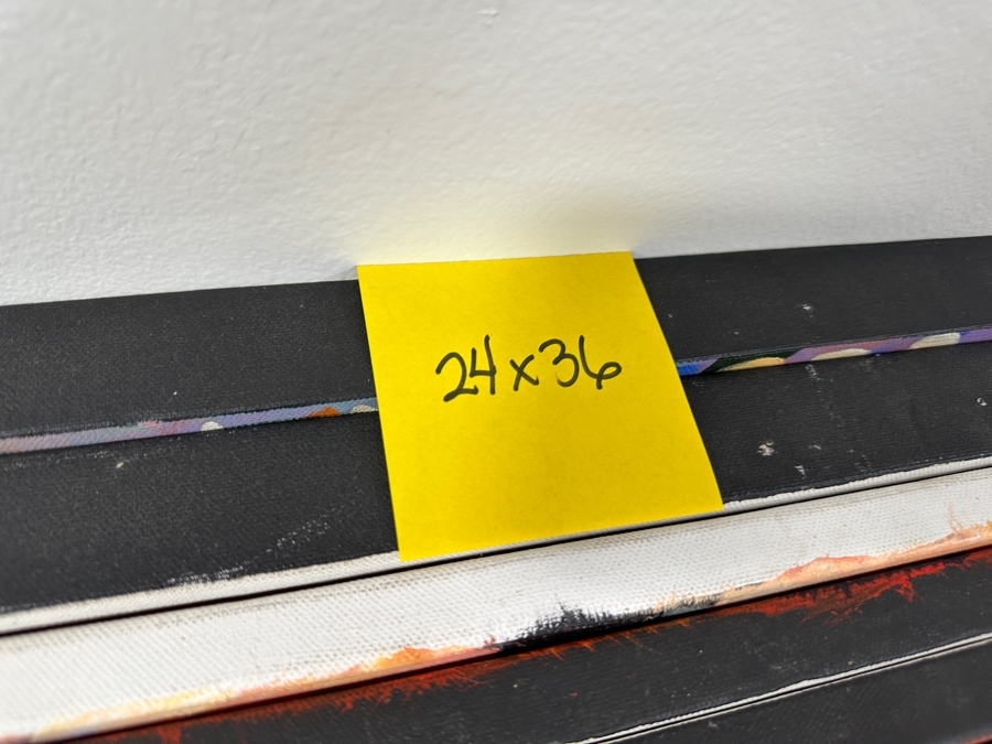 Gerrit Greve (1948-2024, Cardiff by the Sea, CA) Original Acrylic Painting On Canvas Titled 'Gentle Seas' 2018 Signed Lower Right And Verso 36' X 24' Estimate $864 - $1,080 [Photo 8]