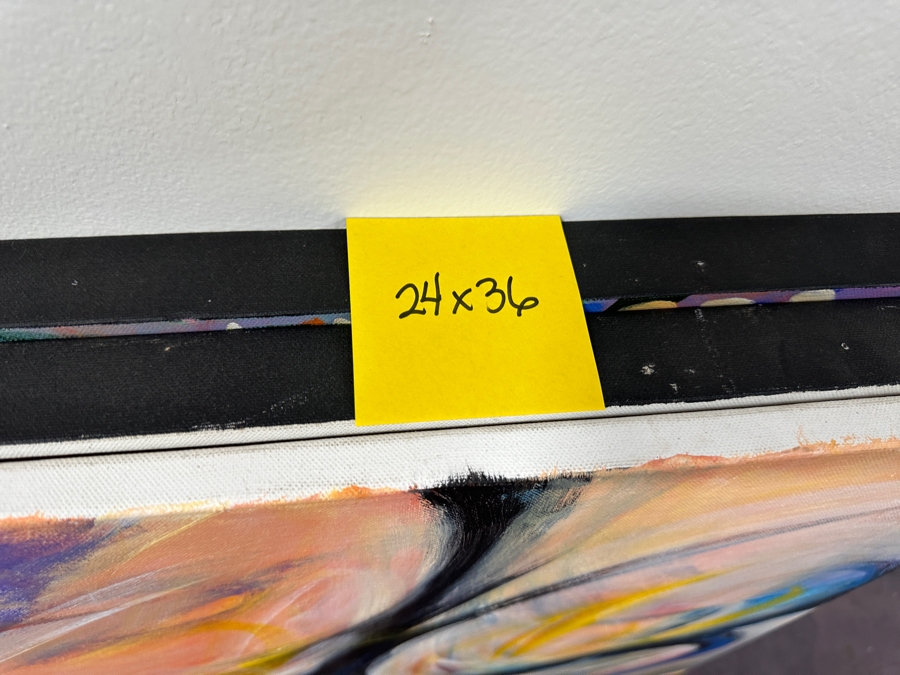 Gerrit Greve (1948-2024, Cardiff by the Sea, CA) Original Acrylic Painting On Canvas 2011 Signed Verso 24' X 36' Estimate $864 - $1,080 [Photo 7]