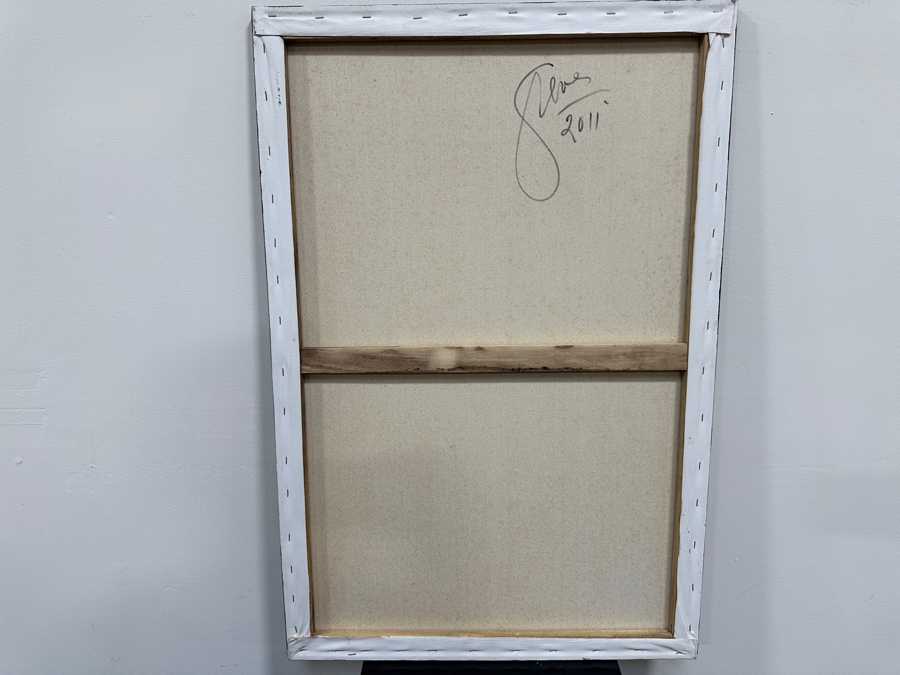 Gerrit Greve (1948-2024, Cardiff by the Sea, CA) Original Acrylic Painting On Canvas 2011 Signed Verso 24' X 36' Estimate $864 - $1,080 [Photo 5]