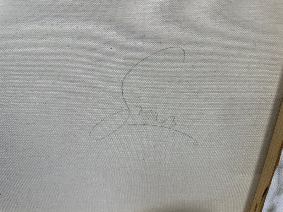 Gerrit Greve (1948-2024, Cardiff by the Sea, CA) Original Acrylic Painting On Canvas Signed Verso 36' X 24' Estimate $864 - $1,080 [Photo 7]