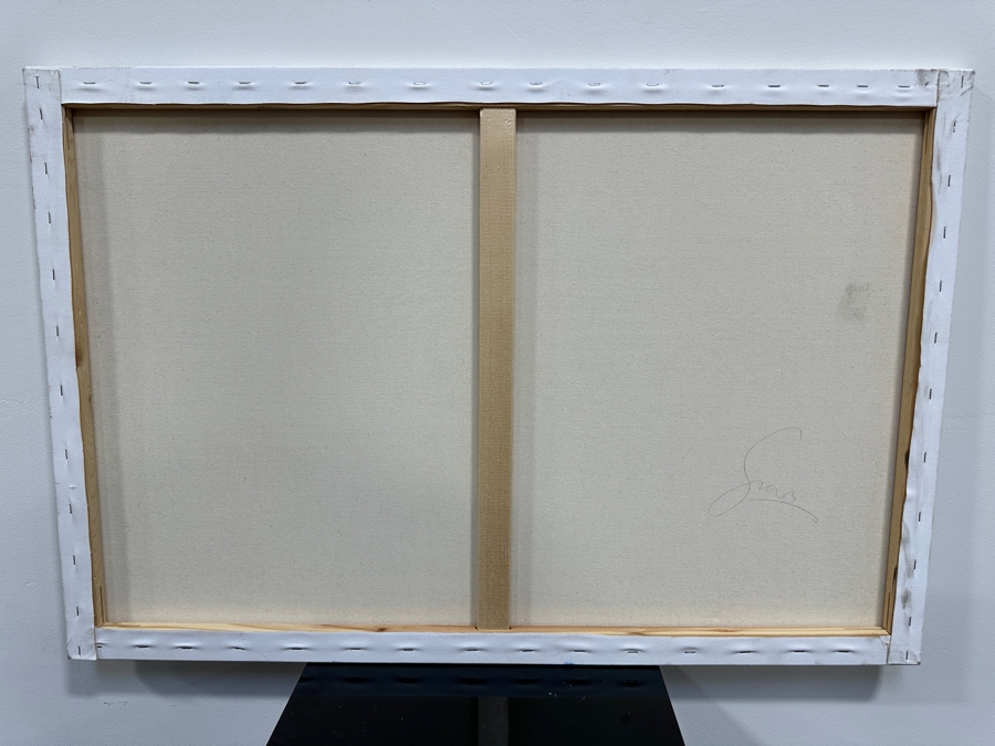 Gerrit Greve (1948-2024, Cardiff by the Sea, CA) Original Acrylic Painting On Canvas Signed Verso 36' X 24' Estimate $864 - $1,080 [Photo 6]