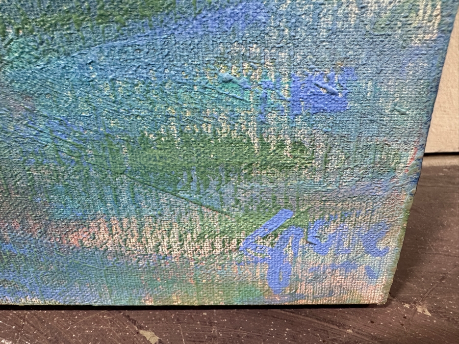 Gerrit Greve (1948-2024, Cardiff by the Sea, CA) Original Acrylic Painting On Canvas Signed Lower Right 80' X 48' Estimate $3,840 - $4,800 [Photo 7]