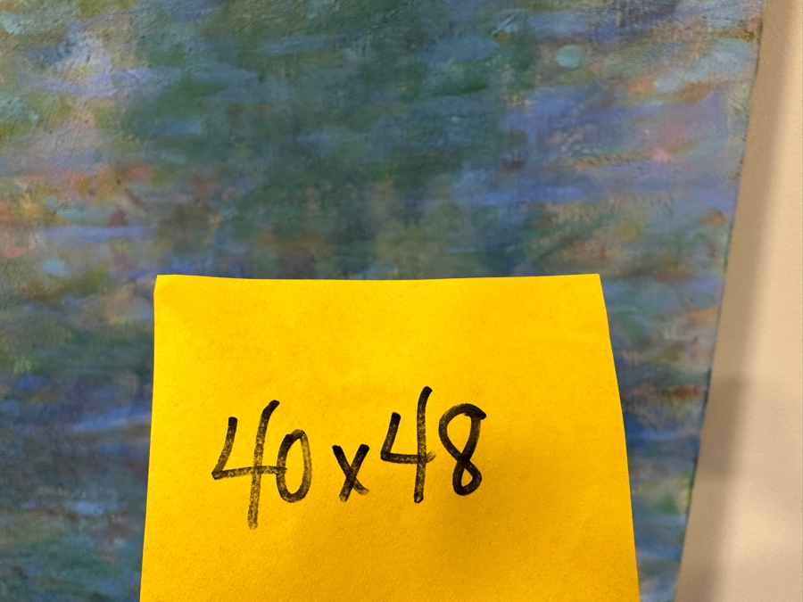 Gerrit Greve (1948-2024, Cardiff by the Sea, CA) Original Acrylic Painting On Canvas Signed Lower Right 80' X 48' Estimate $3,840 - $4,800 [Photo 8]