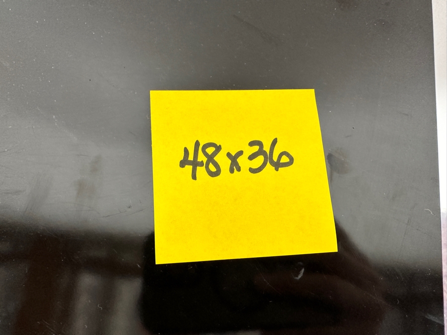 Gerrit Greve (1948-2024, Cardiff by the Sea, CA) Original Acrylic Diptych Painting On Canvas Titled 'Einstein's Dream' Signed Lower Right 48' X 36' Estimate $1,728 - $2,160 [Photo 11]