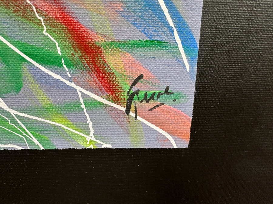 Gerrit Greve (1948-2024, Cardiff by the Sea, CA) Original Acrylic Mixed Media Painting On Canvas Signed Lower Right 36' X 48' Estimate $1,728 - $2,160 [Photo 5]