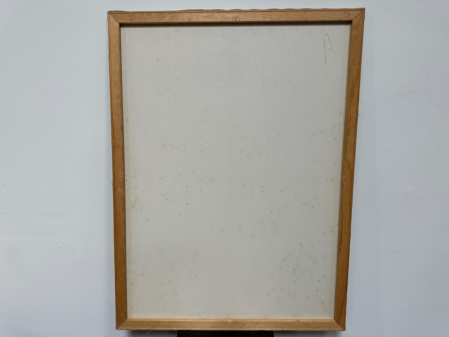 Gerrit Greve (1948-2024, Cardiff by the Sea, CA) Original Acrylic Mixed Media Painting On Canvas Signed Lower Right 36' X 48' Estimate $1,728 - $2,160 [Photo 6]