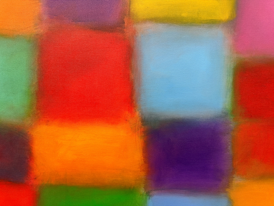 Gerrit Greve (1948-2024, Cardiff by the Sea, CA) Original Acrylic Painting On Canvas 2003 Signed Verso 48' X 36' Estimate $1,728 - $2,160 [Photo 3]