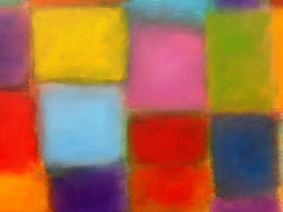 Gerrit Greve (1948-2024, Cardiff by the Sea, CA) Original Acrylic Painting On Canvas 2003 Signed Verso 48' X 36' Estimate $1,728 - $2,160 [Photo 4]