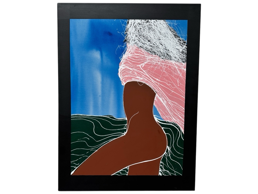 Gerrit Greve (1948-2024, Cardiff by the Sea, CA) Original Acrylic Painting On Canvas Signed Lower Right 36' X 48' Estimate $1,728 - $2,160