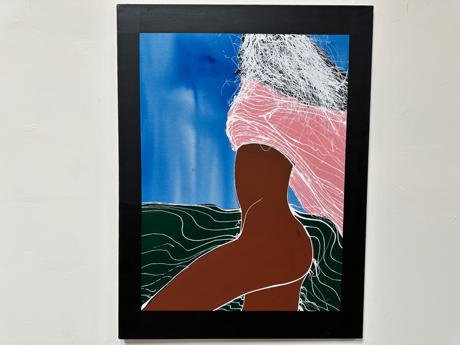 Gerrit Greve (1948-2024, Cardiff by the Sea, CA) Original Acrylic Painting On Canvas Signed Lower Right 36' X 48' Estimate $1,728 - $2,160 [Photo 2]