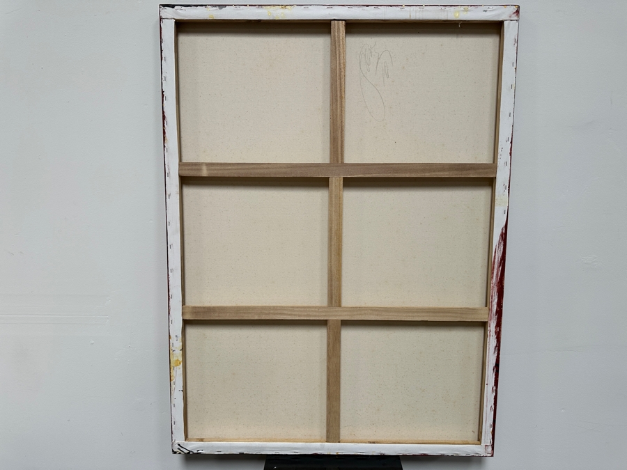 Gerrit Greve (1948-2024, Cardiff by the Sea, CA) Original Acrylic Painting On Canvas Signed Verso 36' X 48' Estimate $1,728 - $2,160 [Photo 6]