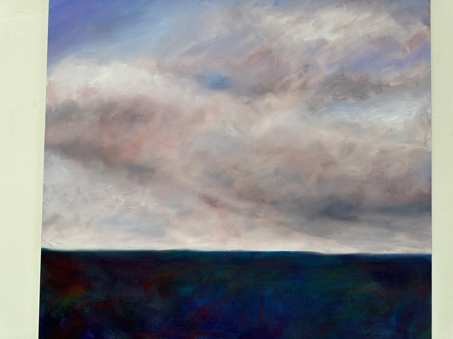 Gerrit Greve (1948-2024, Cardiff by the Sea, CA) Original Acrylic Painting On Canvas 1996 Signed Verso 36' X 48' Estimate $1,728 - $2,160 [Photo 4]