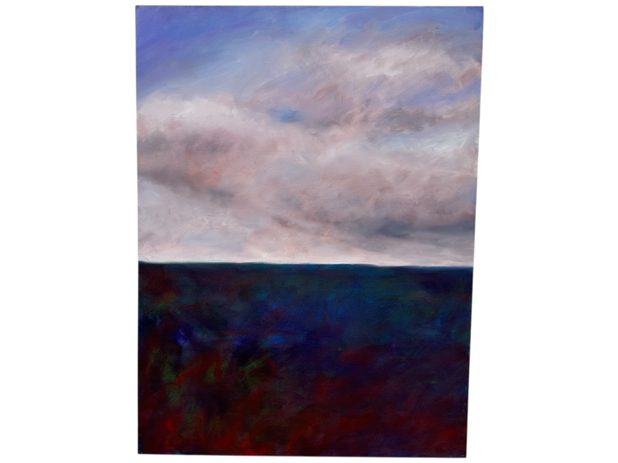 Gerrit Greve (1948-2024, Cardiff by the Sea, CA) Original Acrylic Painting On Canvas 1996 Signed Verso 36' X 48' Estimate $1,728 - $2,160